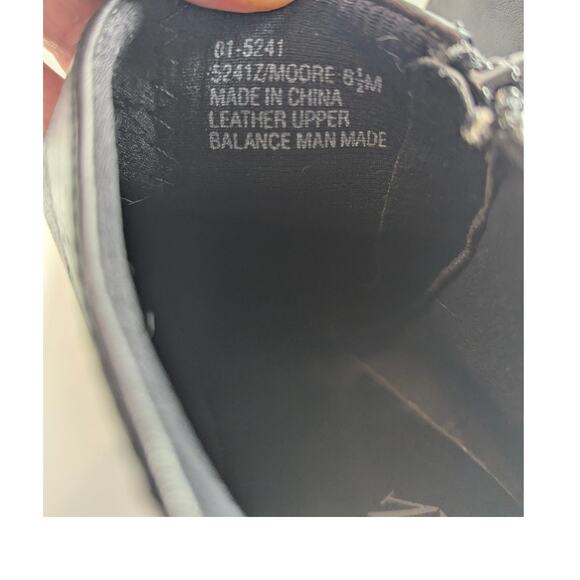 White Mountain leather heel ankle boots - Picture 6 of 7